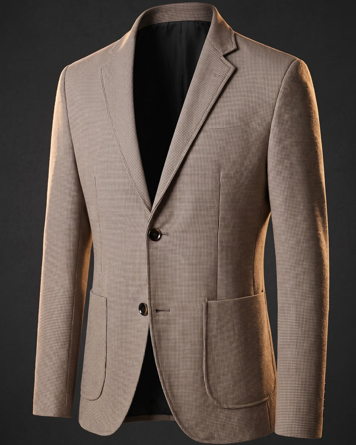Ricardo Micro-Houndstooth Blazer