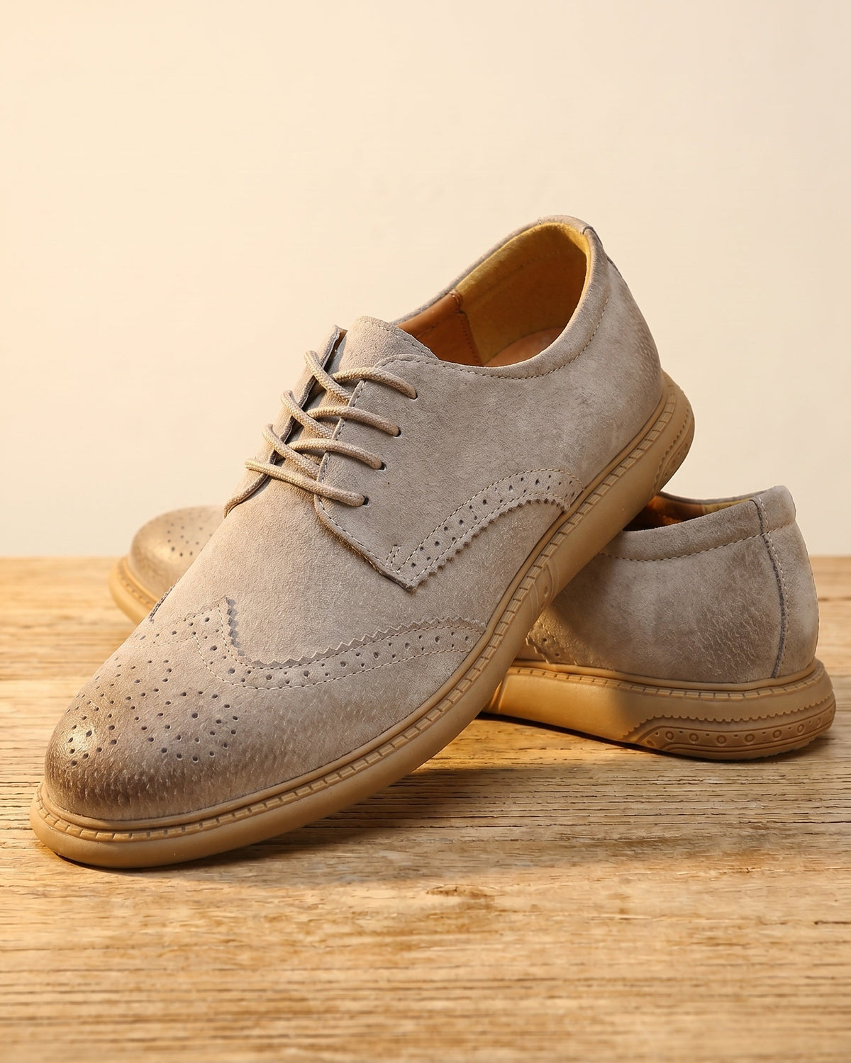 Raimondo Suede Brogue Oxford