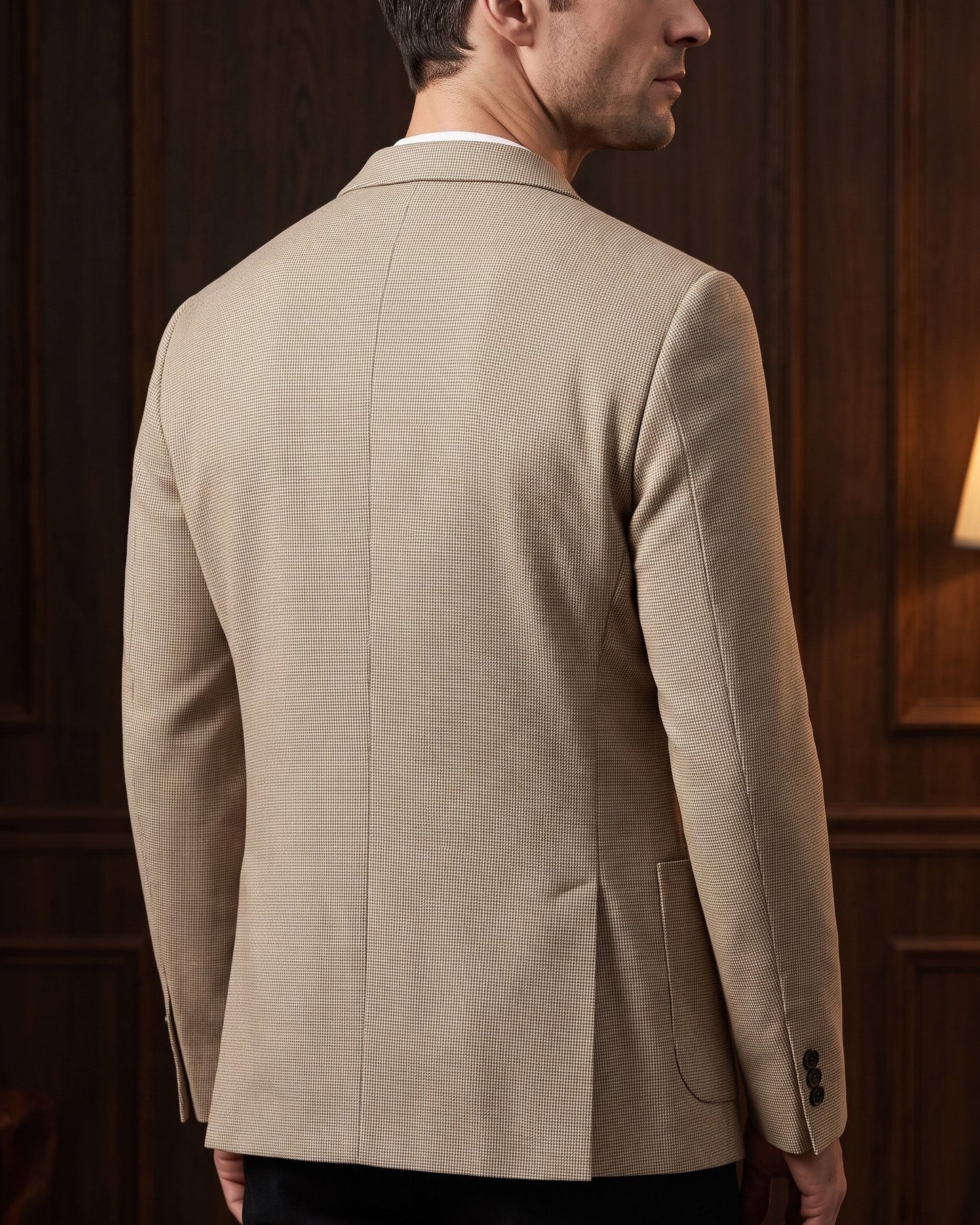 Ricardo Micro-Houndstooth Blazer