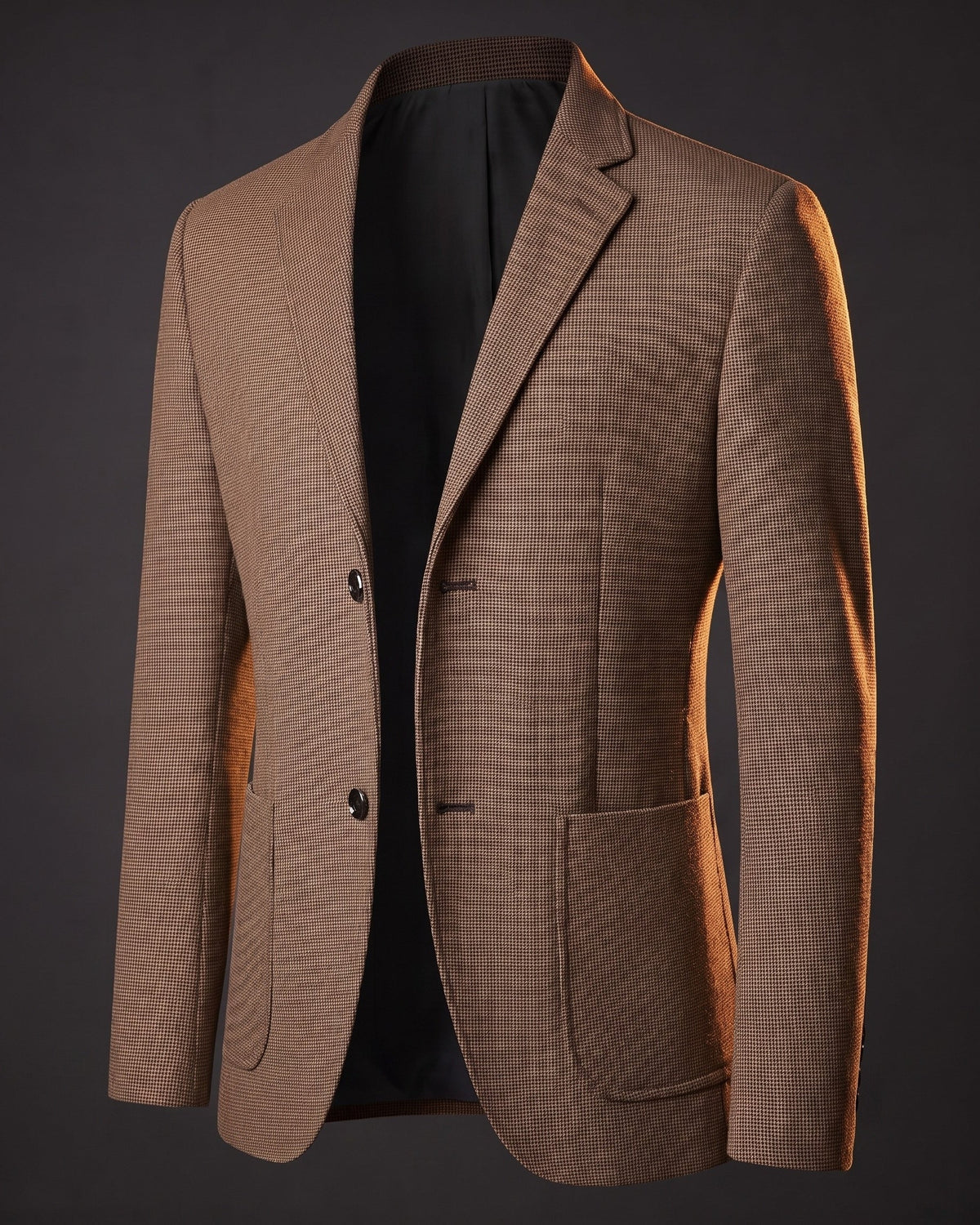 Ricardo Micro-Houndstooth Blazer