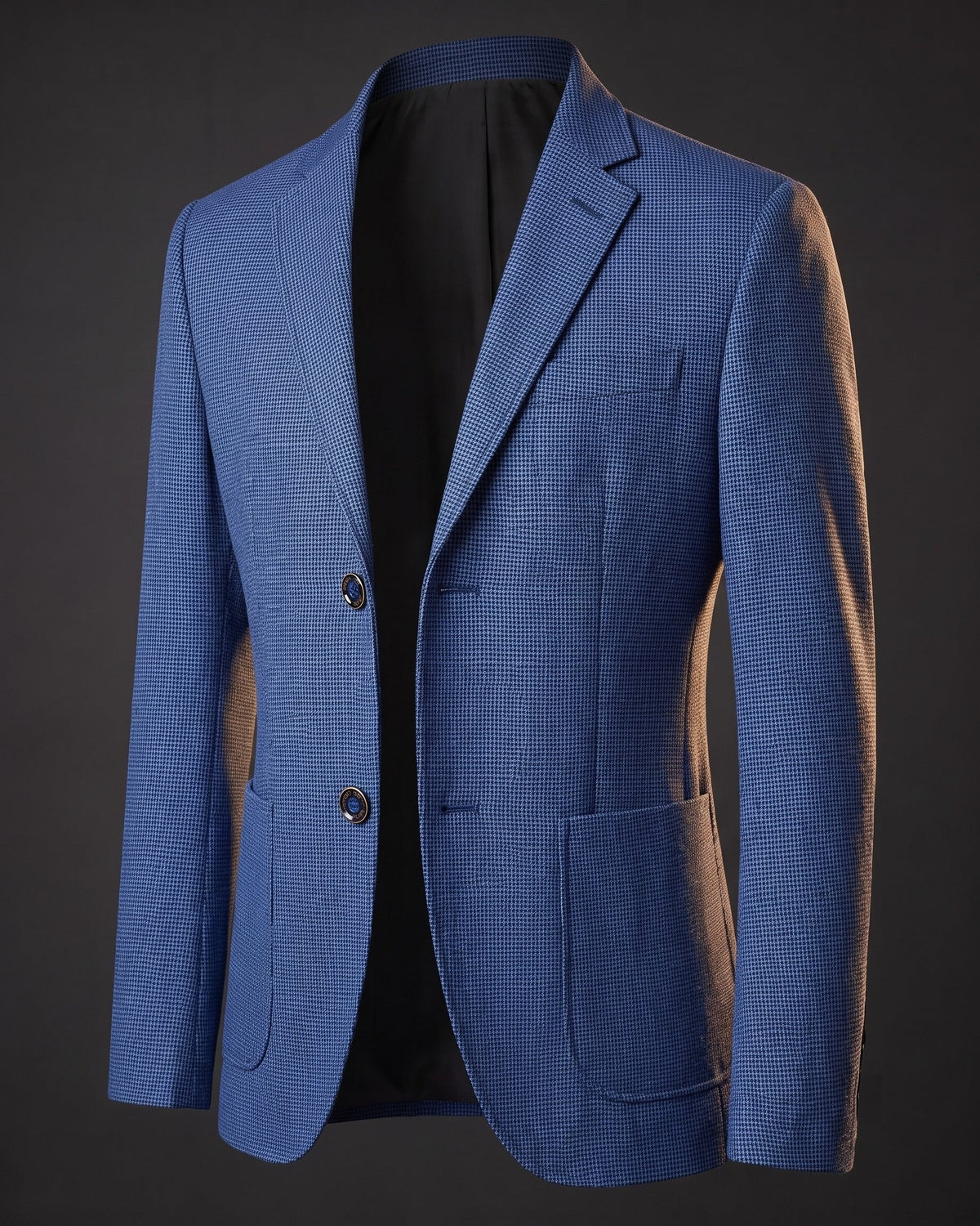 Ricardo Micro-Houndstooth Blazer